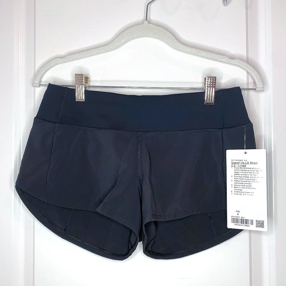 LULULEMON Speed Up Shorts, 2.5”, BRAND NEW with tags!